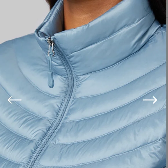 32 Degrees Vibrant Blue Quilted Jacket - Picture 12 of 14
